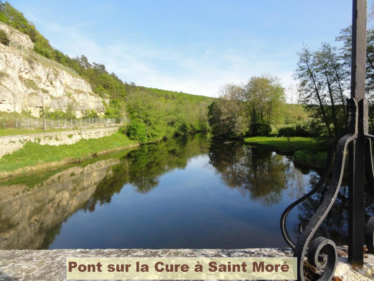 La Roche Du Moulin Villa Saint-More Luaran gambar